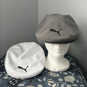 NWT Bundle (2) Puma Cobra Tour Driving Cap, S/M